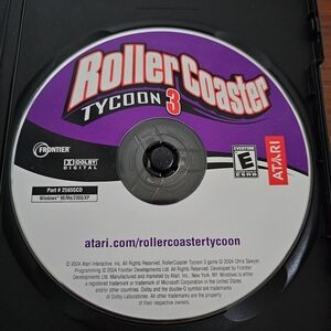 Roller Coaster Tycoon 3 in Jewel Case (PC CD-ROM, Atari, 2004)